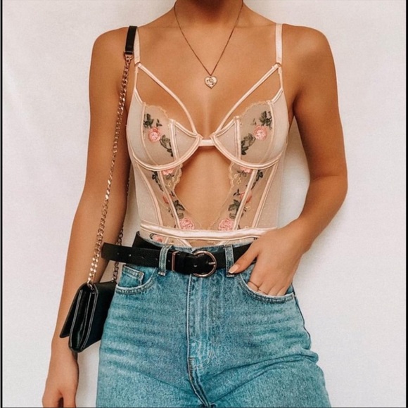 COPY - NWT Lounge Underwear Skye bodysuit in small - Picture 5 of 6